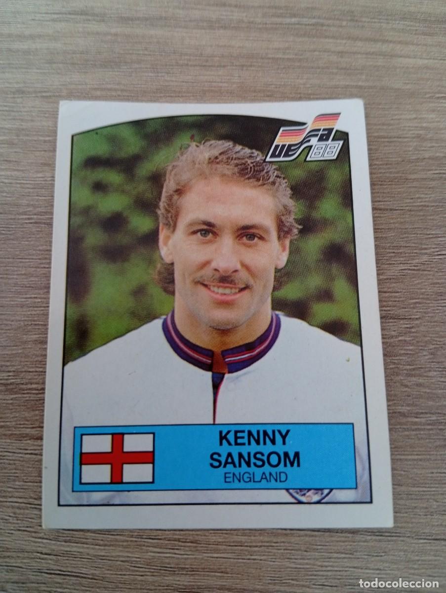 Cromos de f&uacute;tbol: KENNY SANSOM 167 INGLATERRA EUROCOPA EURO 1988 88 ALEMANIA NUNCA PEGADO SIN PEGAR