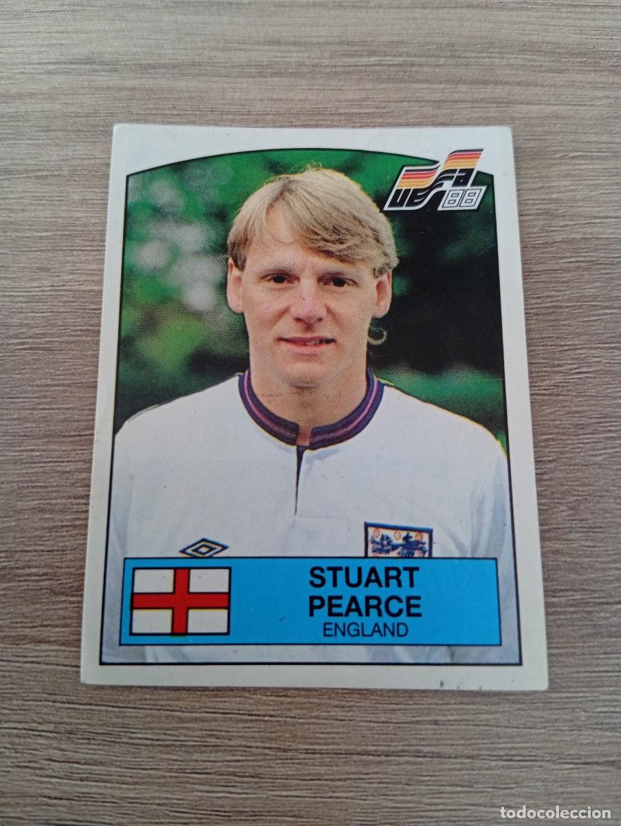 Figurine di Calcio: STUART PEARCE 168 INGLATERRA EUROCOPA EURO 1988 88 ALEMANIA NUNCA PEGADO SIN PEGAR