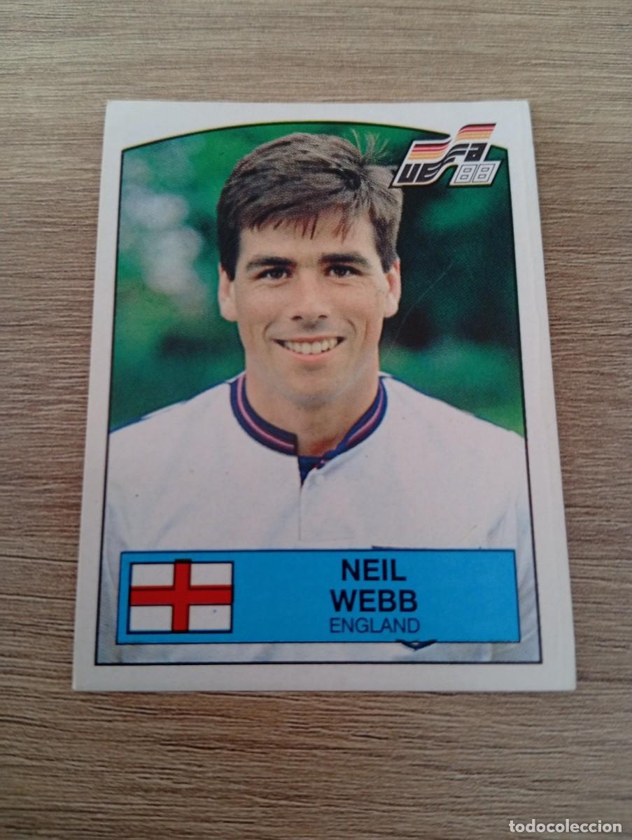 Figurine di Calcio: NEIL WEBB 173 INGLATERRA EUROCOPA EURO 1988 88 ALEMANIA NUNCA PEGADO SIN PEGAR