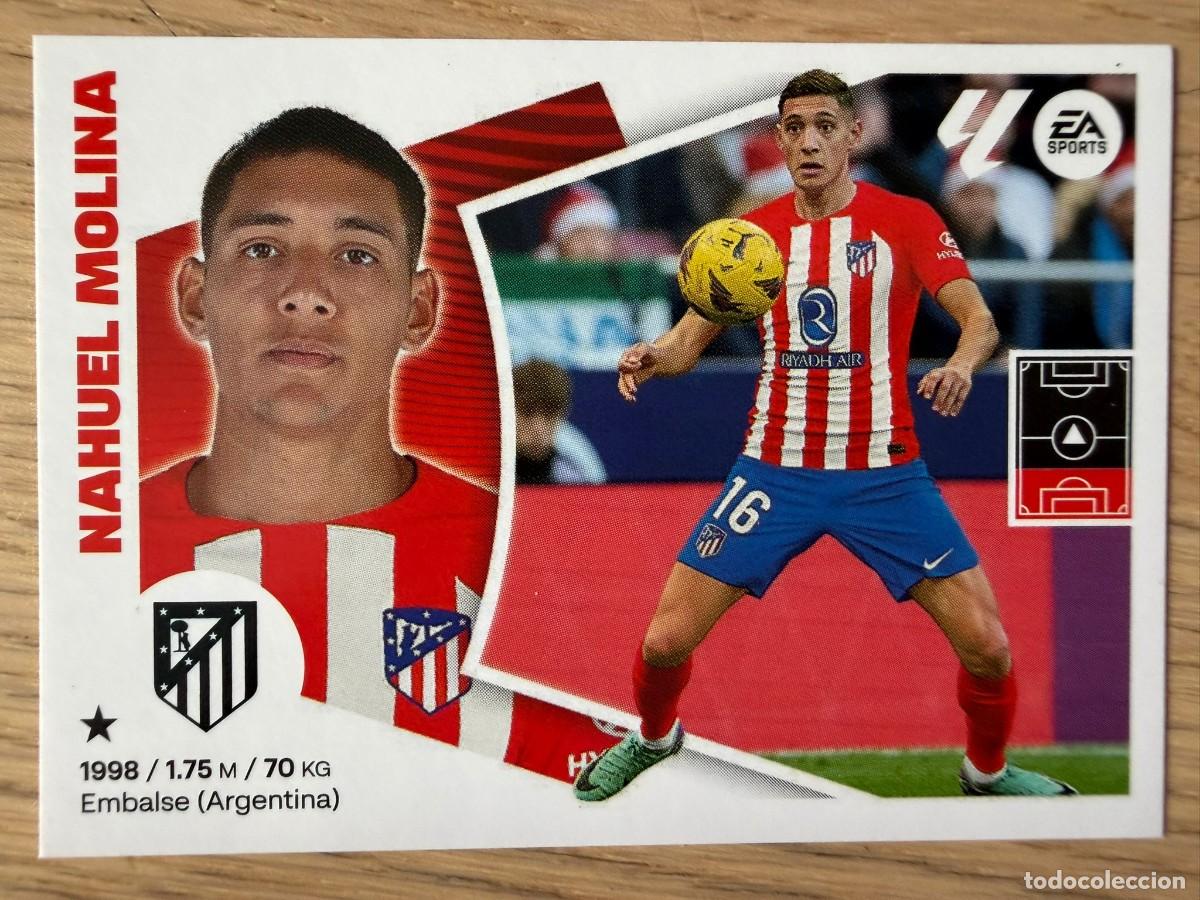Figurine di Calcio: 5 NAHUEL MOLINA ATLETICO MADRID 24 25 2024 2025 LIGA EA SPORTS COLECCIONES ESTE SIN PEGAR STICKER
