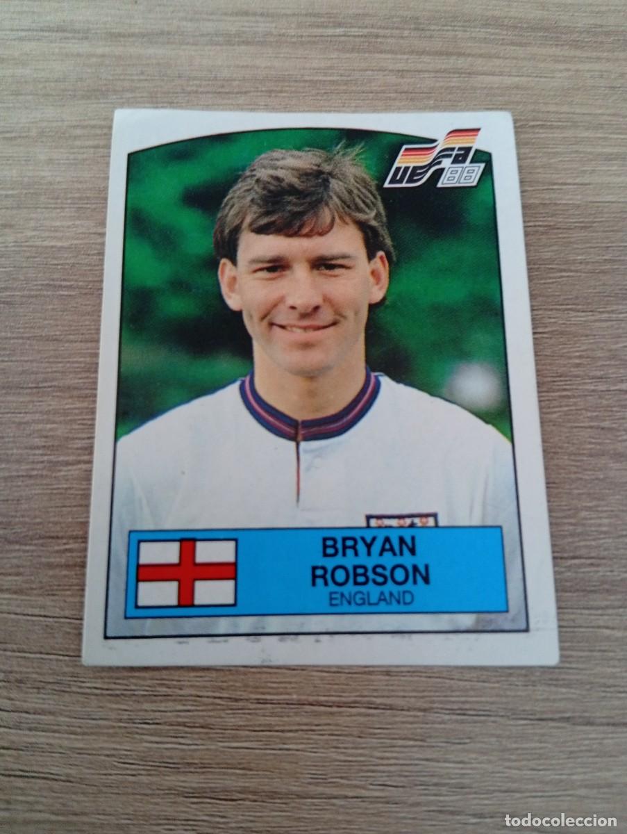Figurine di Calcio: BRYAN ROBSON 174 INGLATERRA EUROCOPA EURO 1988 88 ALEMANIA NUNCA PEGADO SIN PEGAR