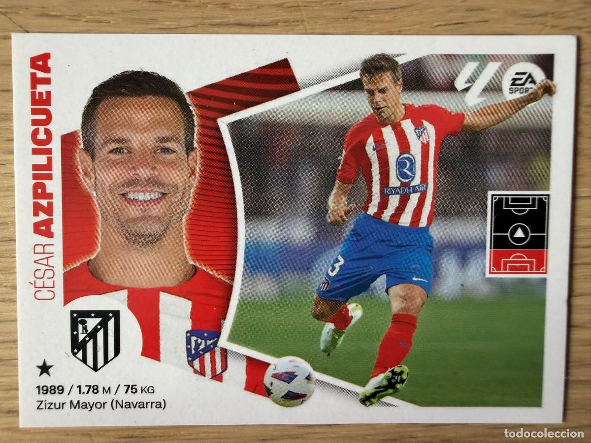 Figurine di Calcio: 6 AZPILICUETA ATLETICO MADRID 24 25 2024 2025 LIGA EA SPORTS COLECCIONES ESTE SIN PEGAR STICKER