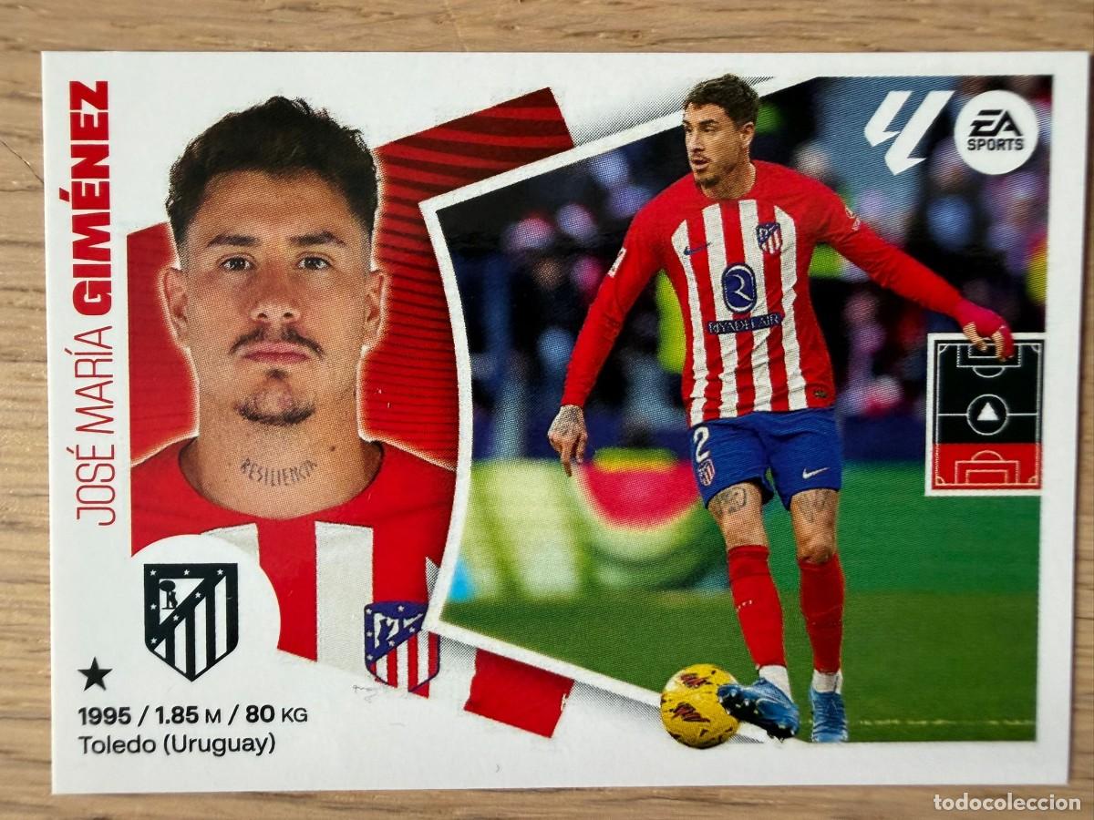 Figurine di Calcio: 7 GIMENEZ ATLETICO MADRID 24 25 2024 2025 LIGA EA SPORTS COLECCIONES ESTE SIN PEGAR STICKER