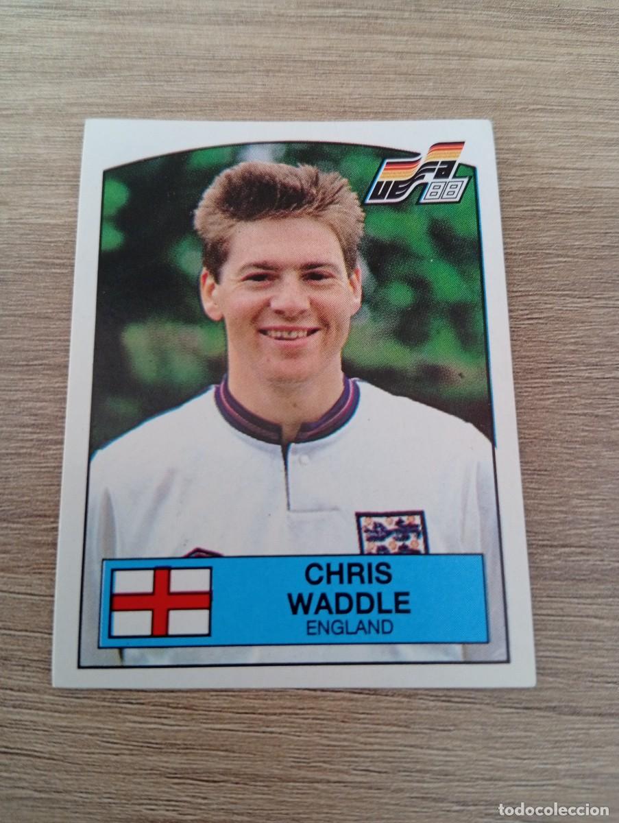 Cromos de f&uacute;tbol: CHRIS WADDLE 175 INGLATERRA EUROCOPA EURO 1988 88 ALEMANIA NUNCA PEGADO SIN PEGAR