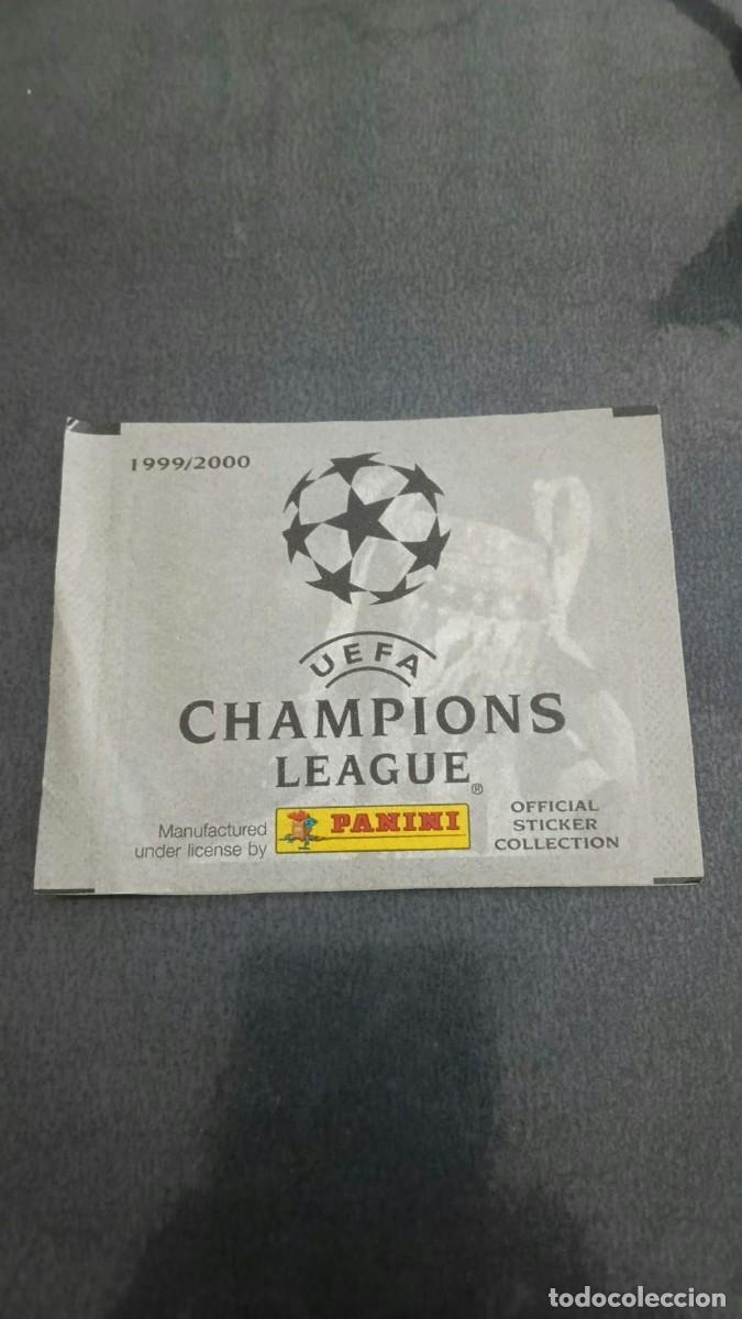 Cromos de f&uacute;tbol: Panini Champions 1999 2000 Sobre Vacio