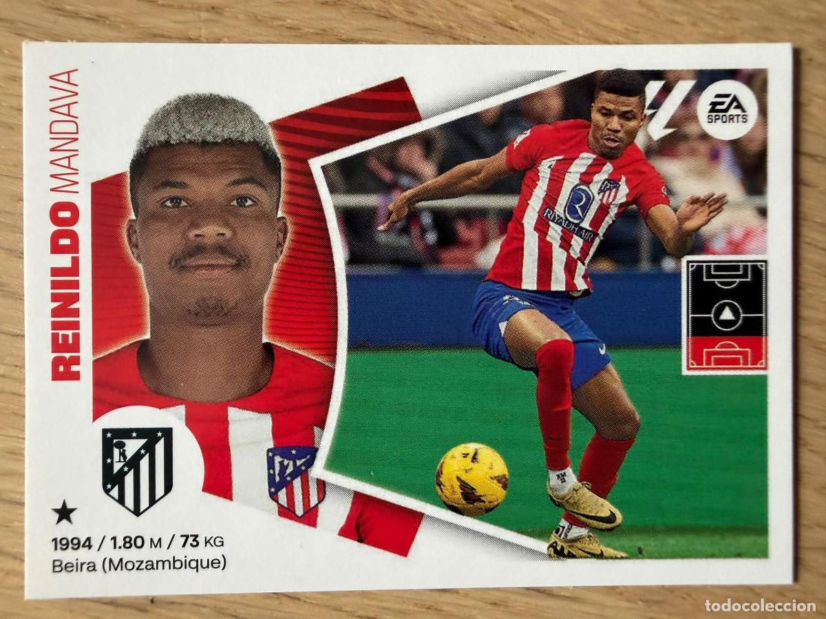 Cromos de f&uacute;tbol: 9 REINILDO ATLETICO MADRID 24 25 2024 2025 LIGA EA SPORTS COLECCIONES ESTE SIN PEGAR STICKER