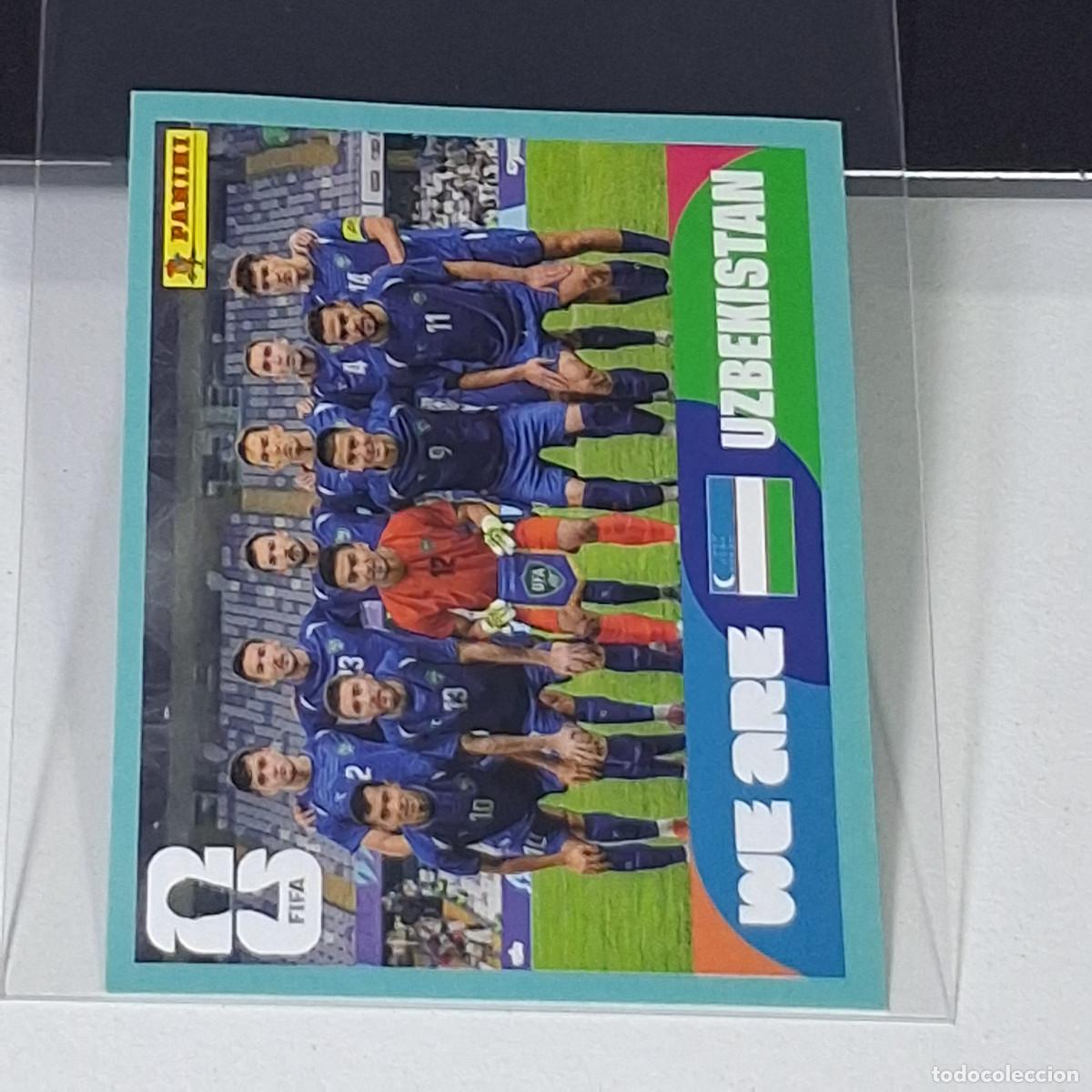 Cromos de f&uacute;tbol: B59 UZB13 PLANTILLA 13 UZBEKIST&Aacute;N UZB FIFA WORLD CUP 2026 STICKER PANINI