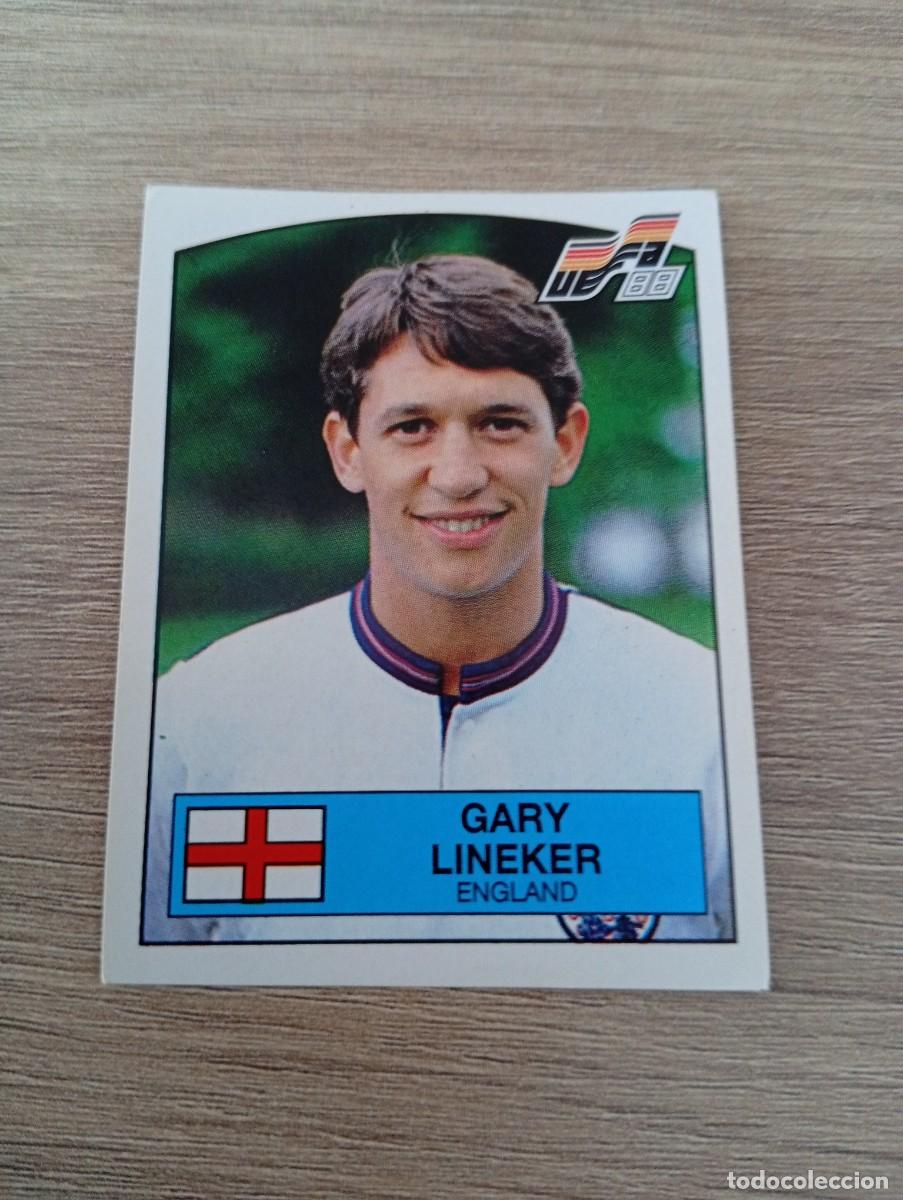 Cromos de f&uacute;tbol: GARY LINEKER 177 INGLATERRA EUROCOPA EURO 1988 88 ALEMANIA NUNCA PEGADO SIN PEGAR