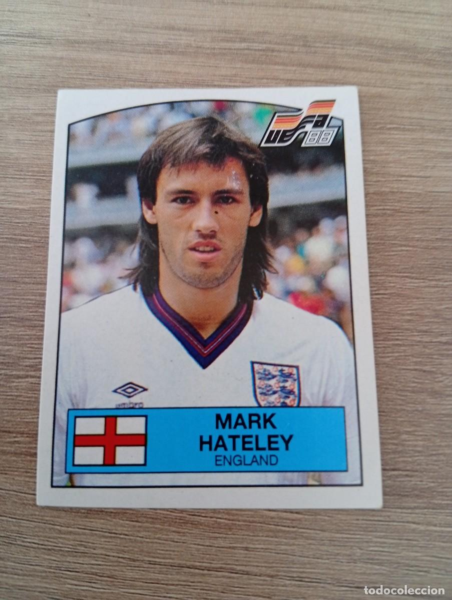 Cromos de f&uacute;tbol: MARK HATELEY 178 INGLATERRA EUROCOPA EURO 1988 88 ALEMANIA NUNCA PEGADO SIN PEGAR