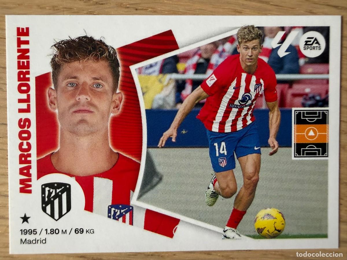 Cromos de f&uacute;tbol: 13 MARCOS LLORENTE ATLETICO MADRID 24 25 2024 2025 LIGA EA SPORTS COLECCIONES ESTE SIN PEGAR STICKER