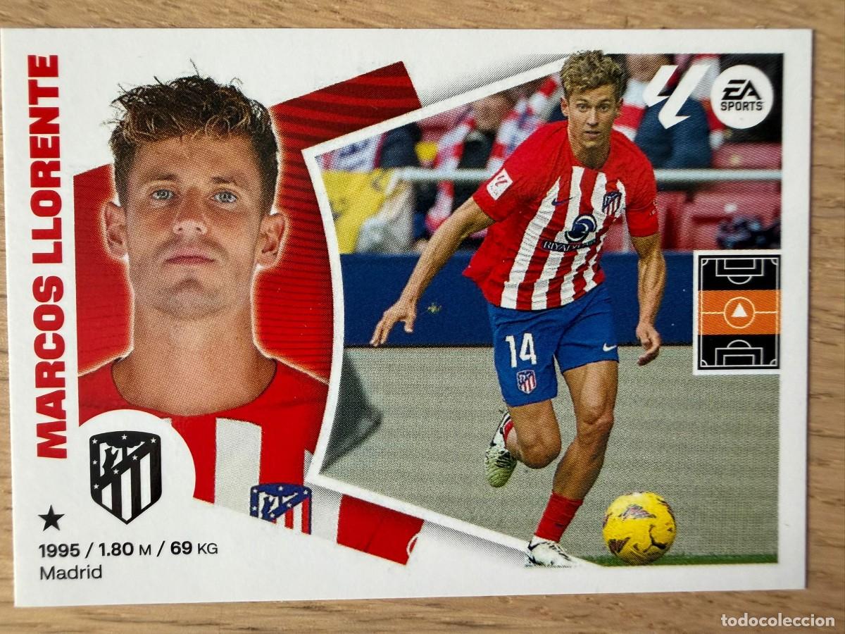 Cromos de f&uacute;tbol: 13 MARCOS LLORENTE ATLETICO MADRID 24 25 2024 2025 LIGA EA SPORTS COLECCIONES ESTE SIN PEGAR STICKER