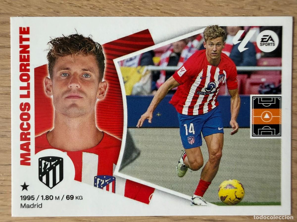 Cromos de f&uacute;tbol: 13 MARCOS LLORENTE ATLETICO MADRID 24 25 2024 2025 LIGA EA SPORTS COLECCIONES ESTE SIN PEGAR STICKER