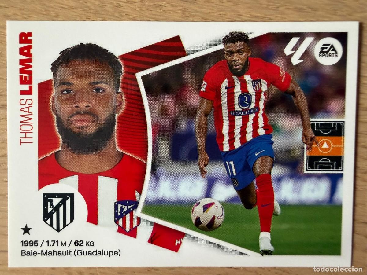 Cromos de f&uacute;tbol: 15 LEMAR ATLETICO MADRID 24 25 2024 2025 LIGA EA SPORTS COLECCIONES ESTE SIN PEGAR STICKER