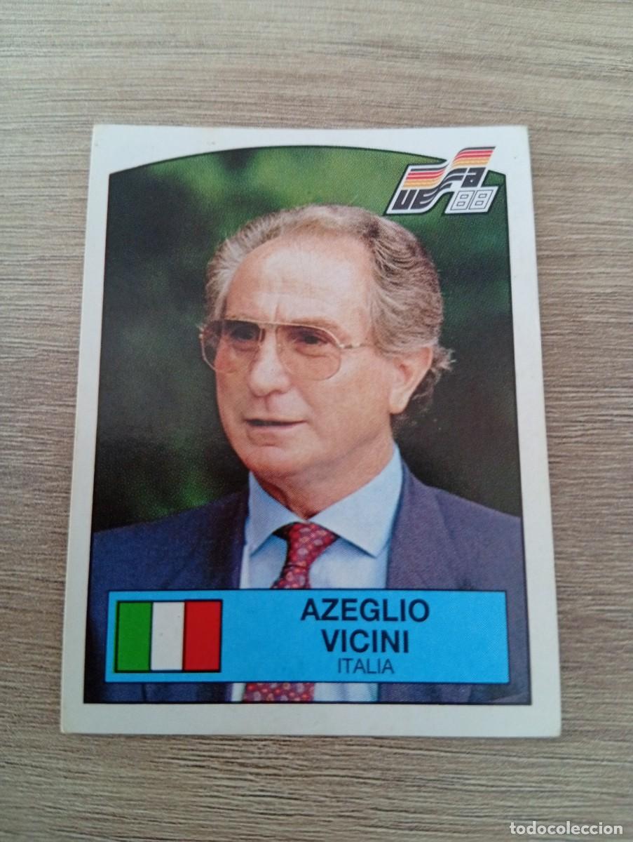 Cromos de f&uacute;tbol: AZEGLIO VICINI 78 ITALIA EUROCOPA EURO 1988 88 ALEMANIA NUNCA PEGADO SIN PEGAR