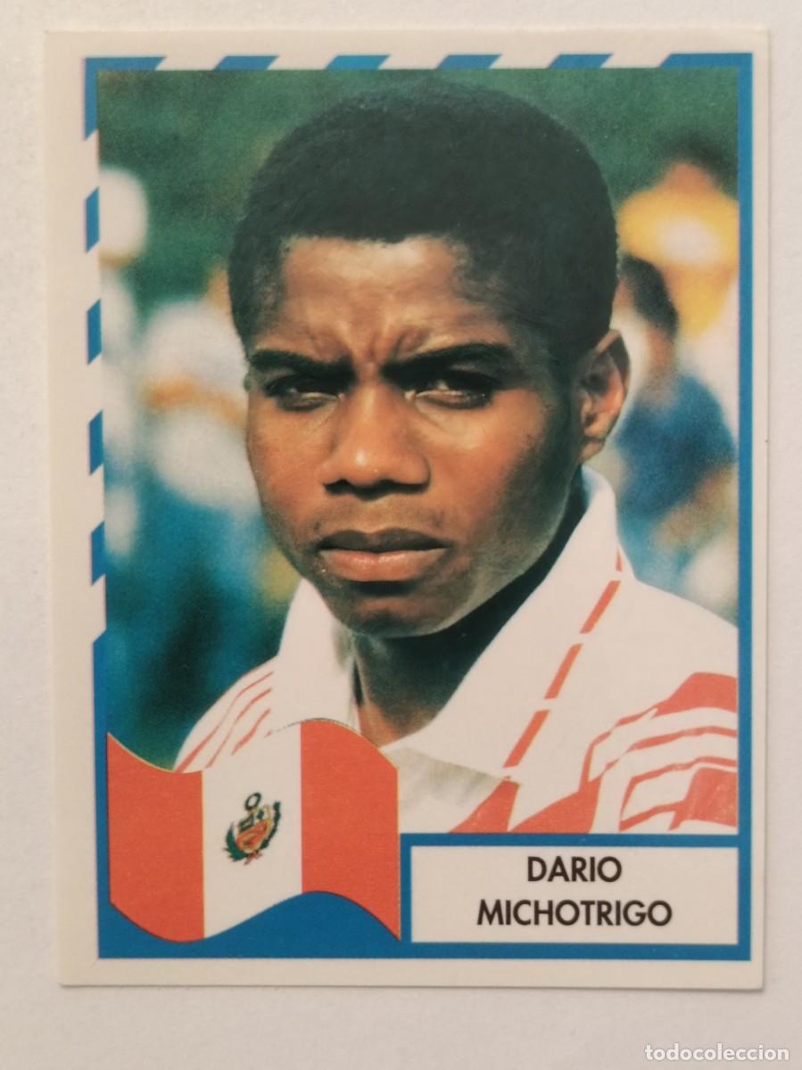 Cromos de f&uacute;tbol: #198 DARIO MICHOTRIGO (PERU) COPA AMERICA 1995 URUGUAY MUNDICROMO