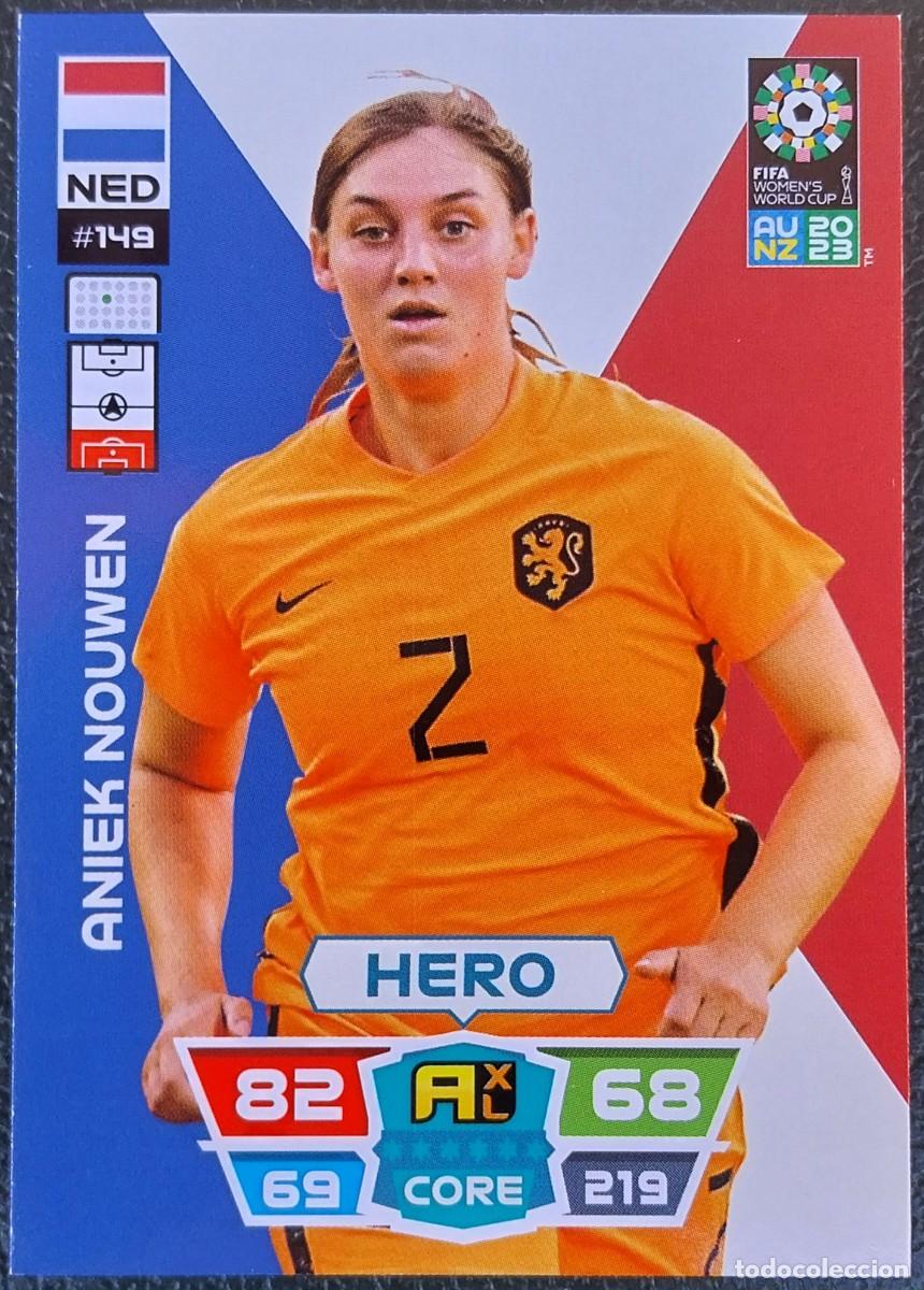 Cromos de f&uacute;tbol: 149 ANIEK NOUWEN HOLANDA FICHAS ALBUM ADRENALYN FEMENINO MUNDIAL WOMEN'S WORLD AU NZ 2023