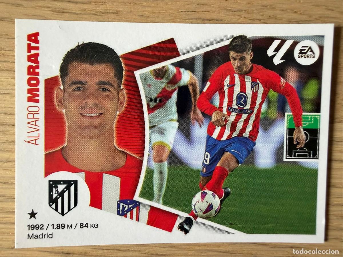 Cromos de f&uacute;tbol: 19 MORATA ATLETICO MADRID 24 25 2024 2025 LIGA EA SPORTS COLECCIONES ESTE SIN PEGAR STICKER