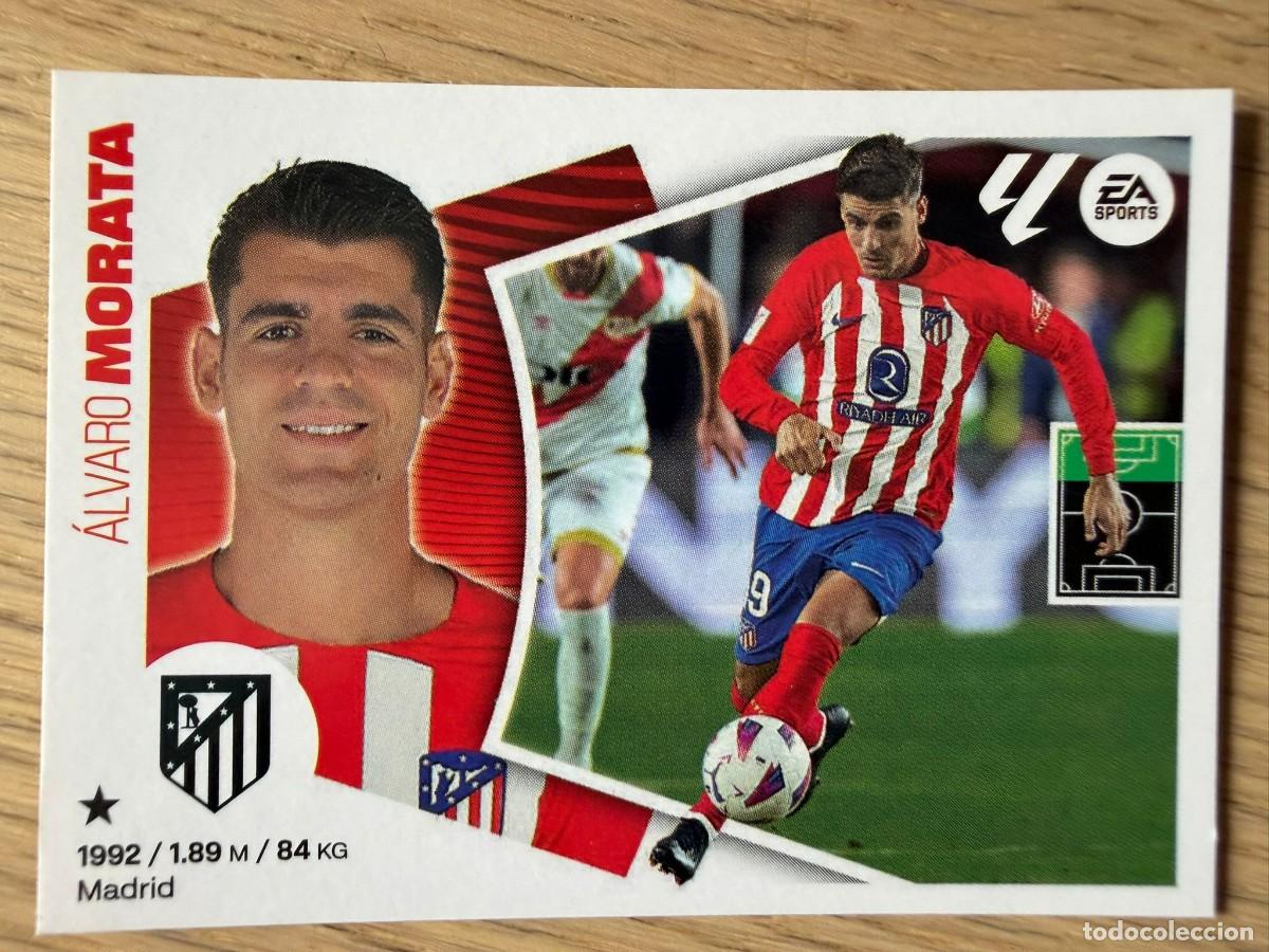 Cromos de f&uacute;tbol: 19 MORATA ATLETICO MADRID 24 25 2024 2025 LIGA EA SPORTS COLECCIONES ESTE SIN PEGAR STICKER