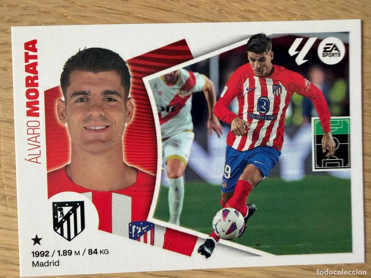 Cromos de f&uacute;tbol: 19 MORATA ATLETICO MADRID 24 25 2024 2025 LIGA EA SPORTS COLECCIONES ESTE SIN PEGAR STICKER