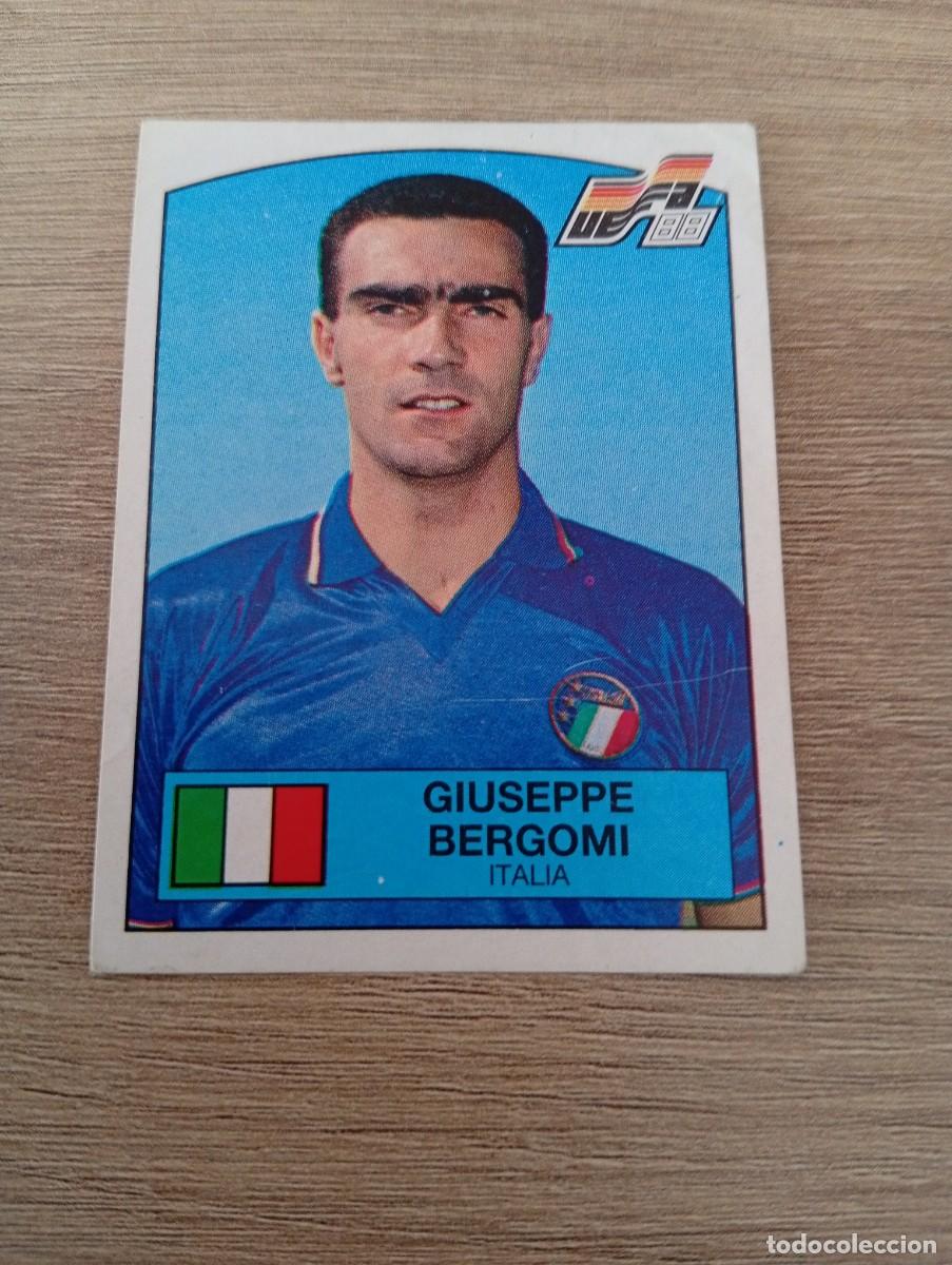 Cromos de f&uacute;tbol: GUISEPPE BERGOMI 81 ITALIA EUROCOPA EURO 1988 88 ALEMANIA NUNCA PEGADO SIN PEGAR