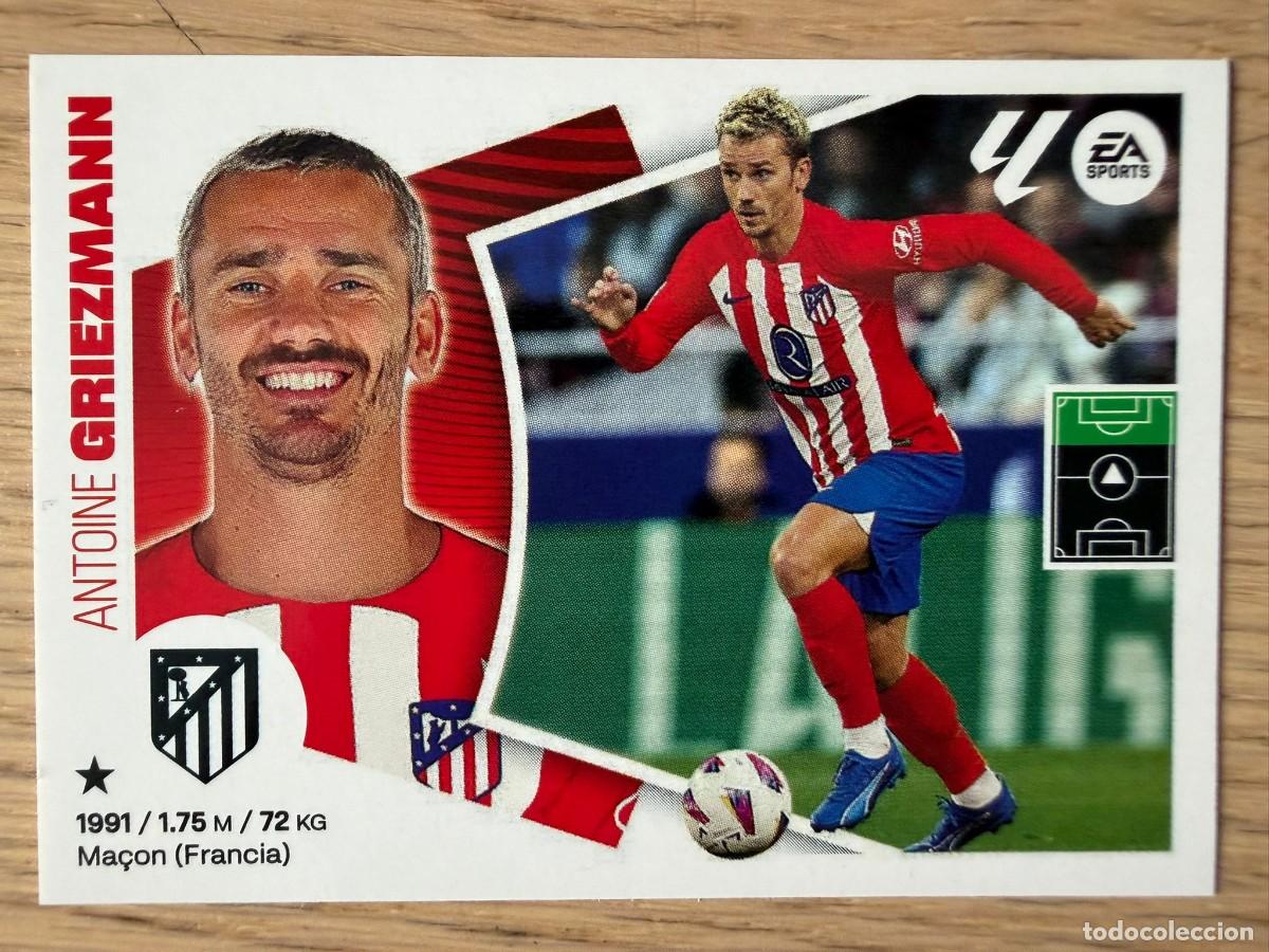 Cromos de f&uacute;tbol: 20 GRIEZMANN ATLETICO MADRID 24 25 2024 2025 LIGA EA SPORTS COLECCIONES ESTE SIN PEGAR STICKER