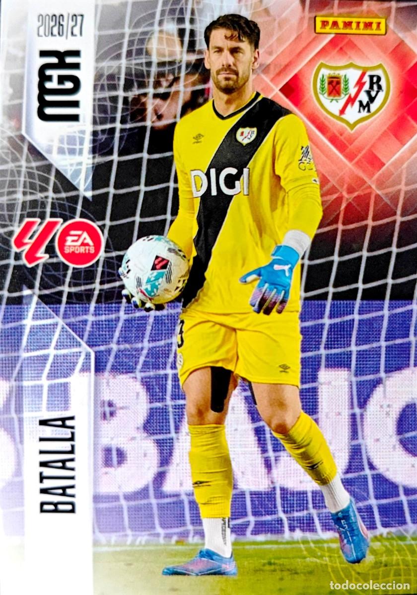 Cromos de f&uacute;tbol: 290 Augusto Batalla - Rayo Vallecano - PANINI Megacracks MGK 2026 2027 26 27