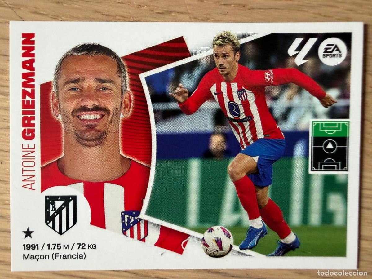 Cromos de f&uacute;tbol: 20 GRIEZMANN ATLETICO MADRID 24 25 2024 2025 LIGA EA SPORTS COLECCIONES ESTE SIN PEGAR STICKER