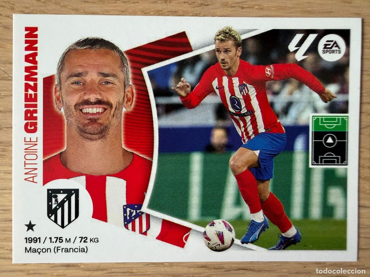 Cromos de f&uacute;tbol: 20 GRIEZMANN ATLETICO MADRID 24 25 2024 2025 LIGA EA SPORTS COLECCIONES ESTE SIN PEGAR STICKER
