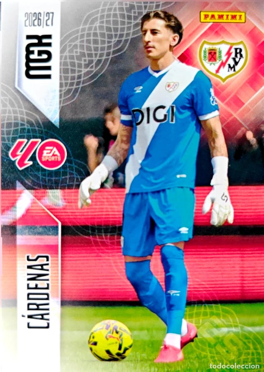 Football Stickers: 291 Daniel Cardenas - Rayo Vallecano - PANINI Megacracks MGK 2026 2027 26 27