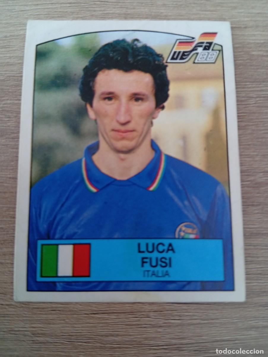 Football Stickers: LUCA FUSI 90 ITALIA EUROCOPA EURO 1988 88 ALEMANIA NUNCA PEGADO SIN PEGAR