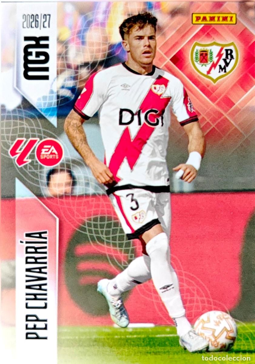 Cromos de f&uacute;tbol: 297 Pep Chavarria - Rayo Vallecano - PANINI Megacracks MGK 2026 2027 26 27
