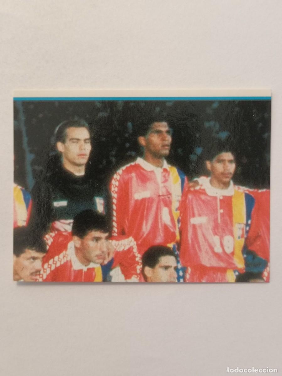 Cromos de f&uacute;tbol: #223 ALINEACION (VENEZUELA) COPA AMERICA 1995 URUGUAY MUNDICROMO