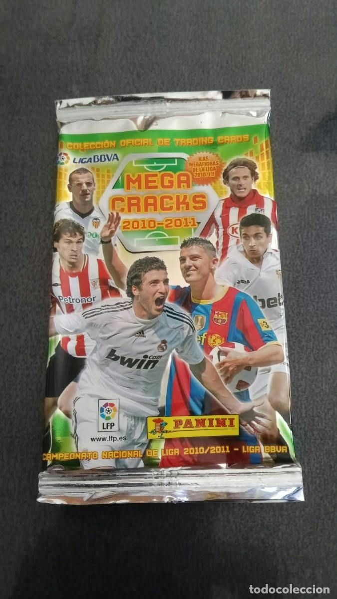 Cromos de f&uacute;tbol: Panini Megacracks 2010 2011 Sobre Vacio