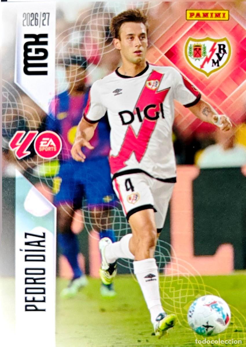 Cromos de f&uacute;tbol: 298 Pedro Diaz - Rayo Vallecano - PANINI Megacracks MGK 2026 2027 26 27
