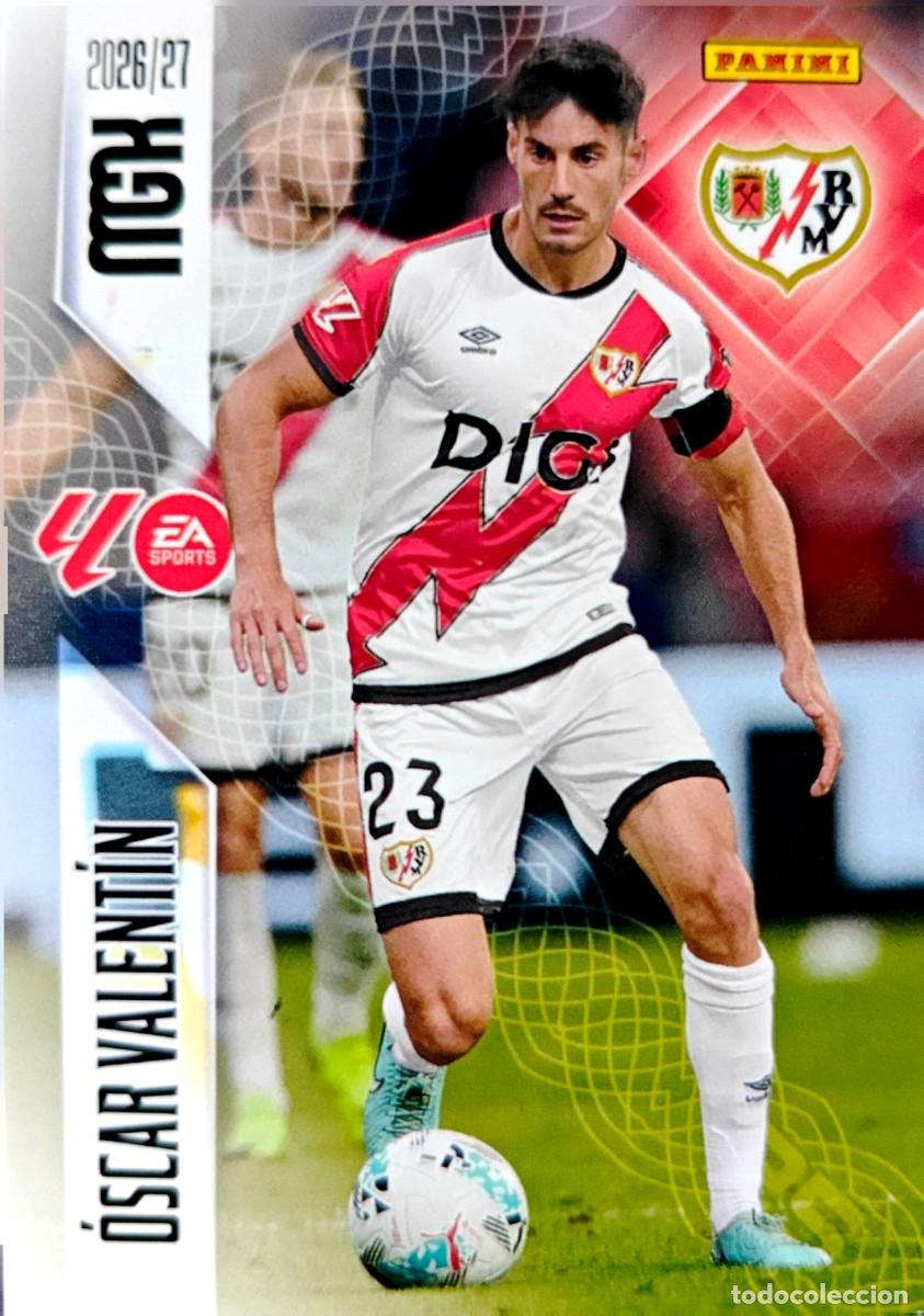 Cromos de f&uacute;tbol: 300 Oscar Valentin - Rayo Vallecano - PANINI Megacracks MGK 2026 2027 26 27