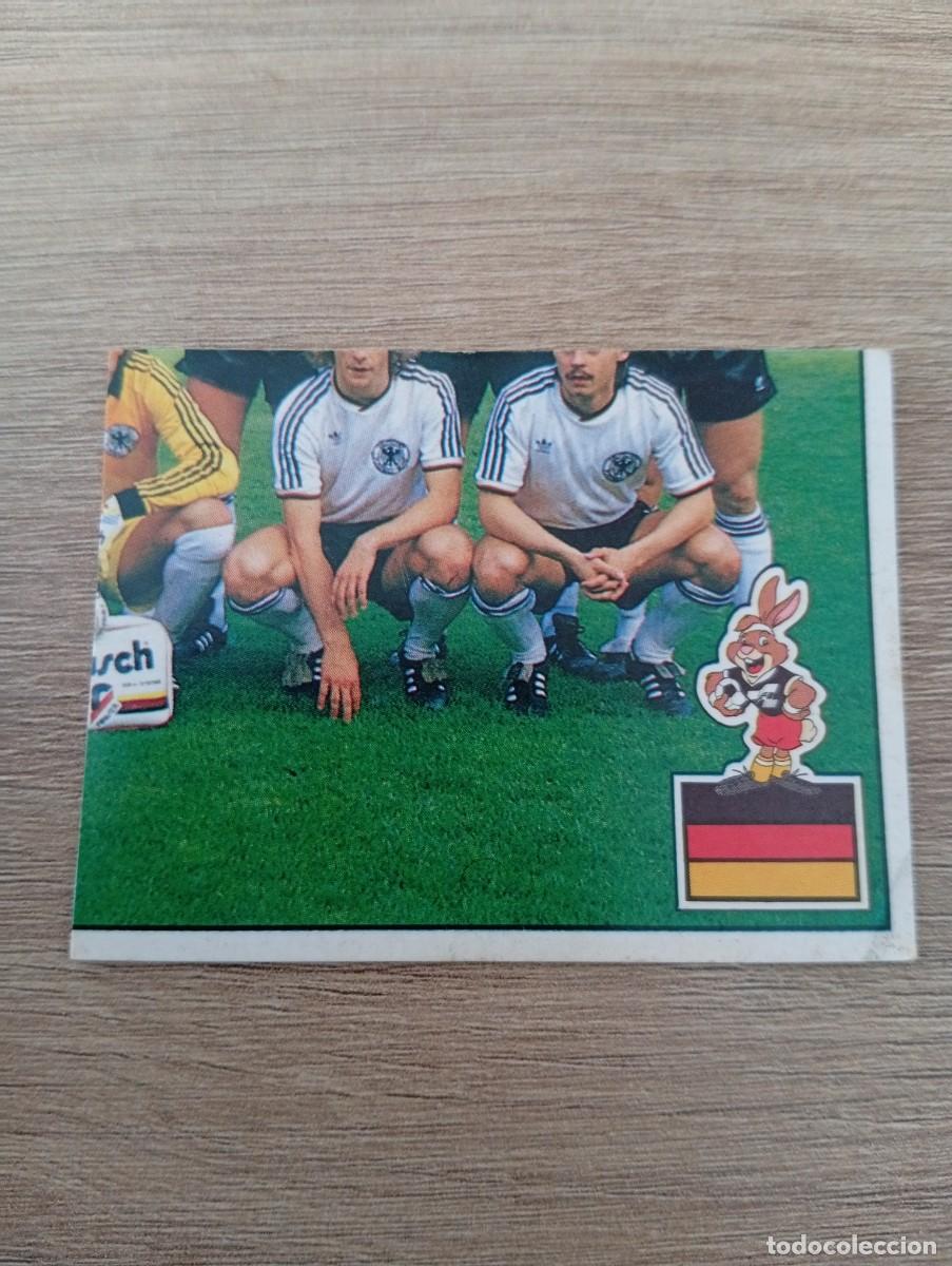 Cromos de f&uacute;tbol: ALINEACION ALEMANIA 48 EUROCOPA EURO 1988 88 ALEMANIA NUNCA PEGADO SIN PEGAR