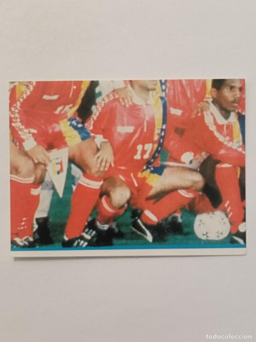Cromos de f&uacute;tbol: #226 ALINEACION (VENEZUELA) COPA AMERICA 1995 URUGUAY MUNDICROMO