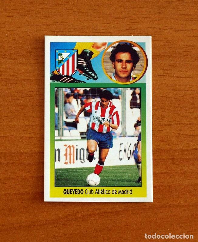 Cromos de f&uacute;tbol: Atletico de Madrid - Quevedo - Fichaje n&ordm; 3 - Ediciones Este Liga 1993-1994, 93-94 - Nunca pegado