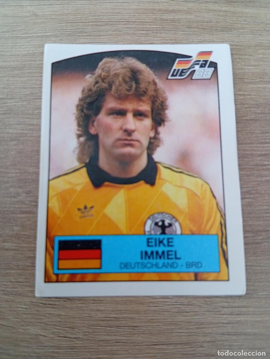 Cromos de f&uacute;tbol: EIKE IMMEL 52 ALEMANIA EUROCOPA EURO 1988 88 ALEMANIA NUNCA PEGADO SIN PEGAR