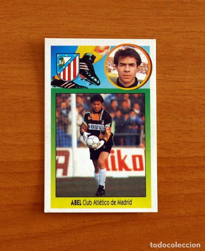 Cromos de f&uacute;tbol: Atl&eacute;tico Madrid - Abel - Ediciones Este Liga 1993-1994, 93-94 - De cart&oacute;n, nunca pegado