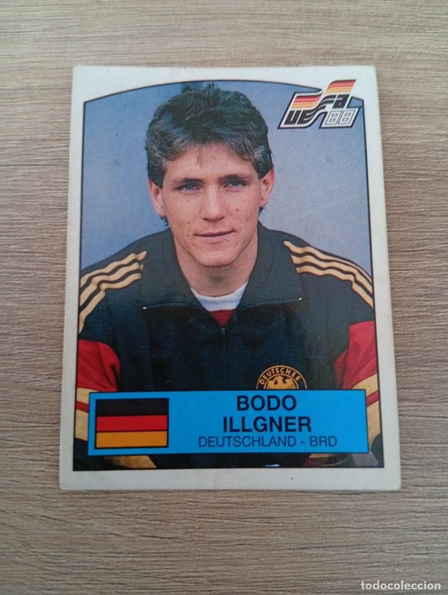Cromos de f&uacute;tbol: BODO ILLGNER 53 ALEMANIA EUROCOPA EURO 1988 88 ALEMANIA NUNCA PEGADO SIN PEGAR