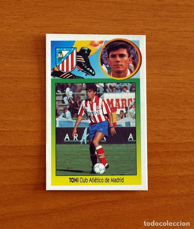 Cromos de f&uacute;tbol: Atl&eacute;tico Madrid - Toni - Ediciones Este Liga 1993-1994, 93-94 - de cart&oacute;n, nunca pegado