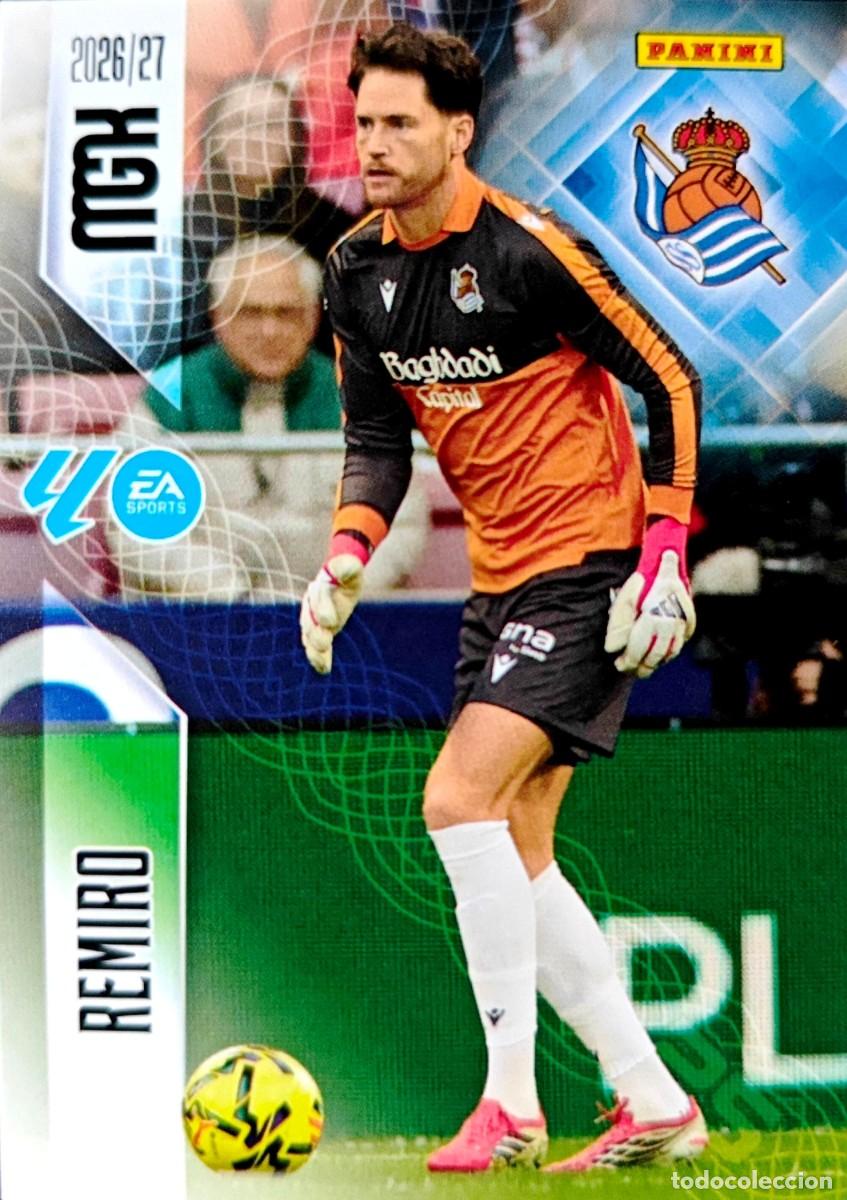 Cromos de f&uacute;tbol: 308 Alejandro Remiro - Real Sociedad - PANINI Megacracks MGK 2026 2027 26 27