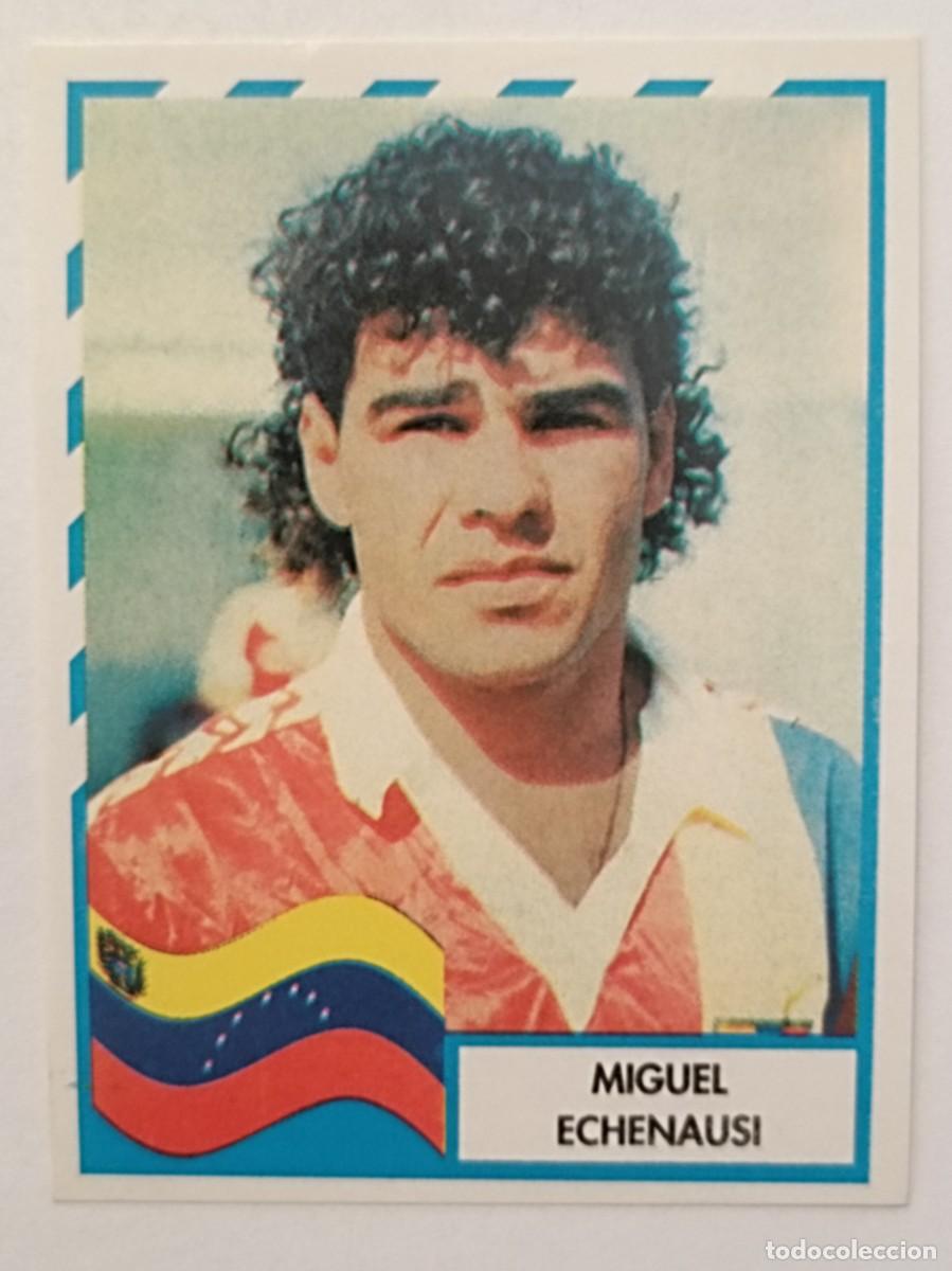 Cromos de f&uacute;tbol: #230 MIGUEL ECHENAUSI (VENEZUELA) COPA AMERICA 1995 URUGUAY MUNDICROMO