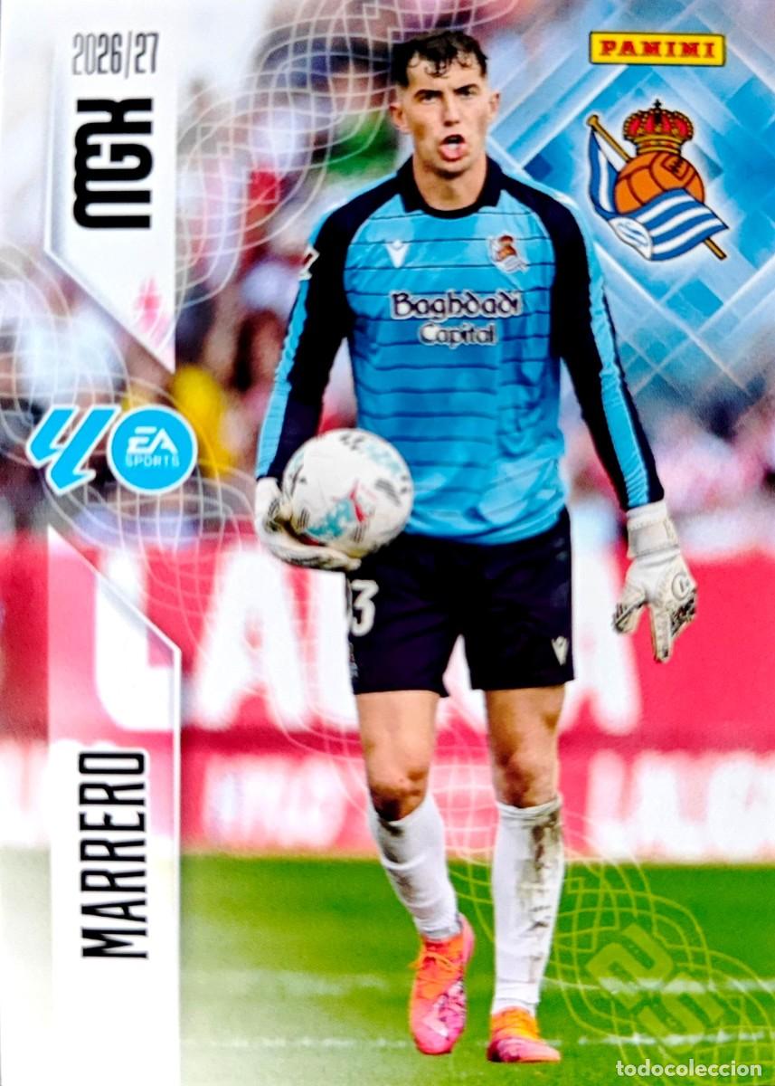 Cromos de f&uacute;tbol: 309 Unai Marrero - Real Sociedad - PANINI Megacracks MGK 2026 2027 26 27
