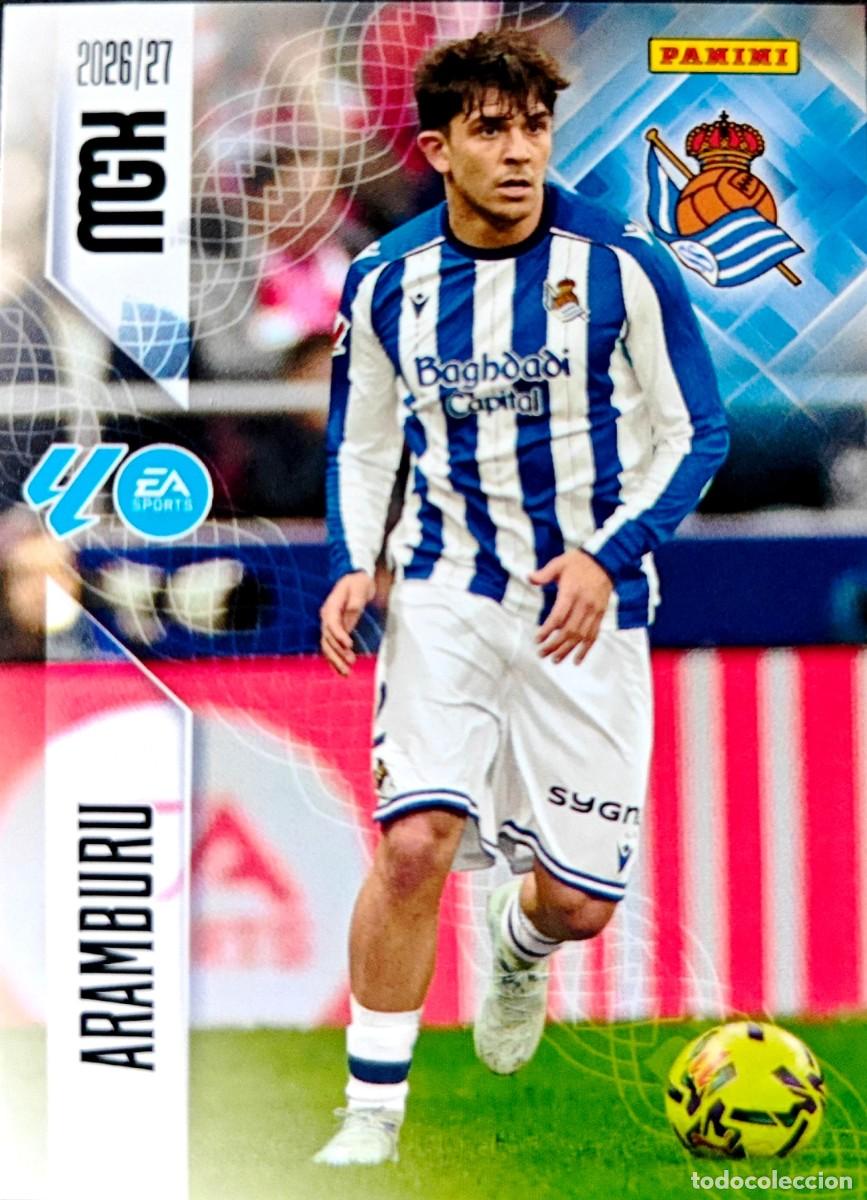 Cromos de f&uacute;tbol: 310 Jon Mikel Aramburu - Real Sociedad - PANINI Megacracks MGK 2026 2027 26 27