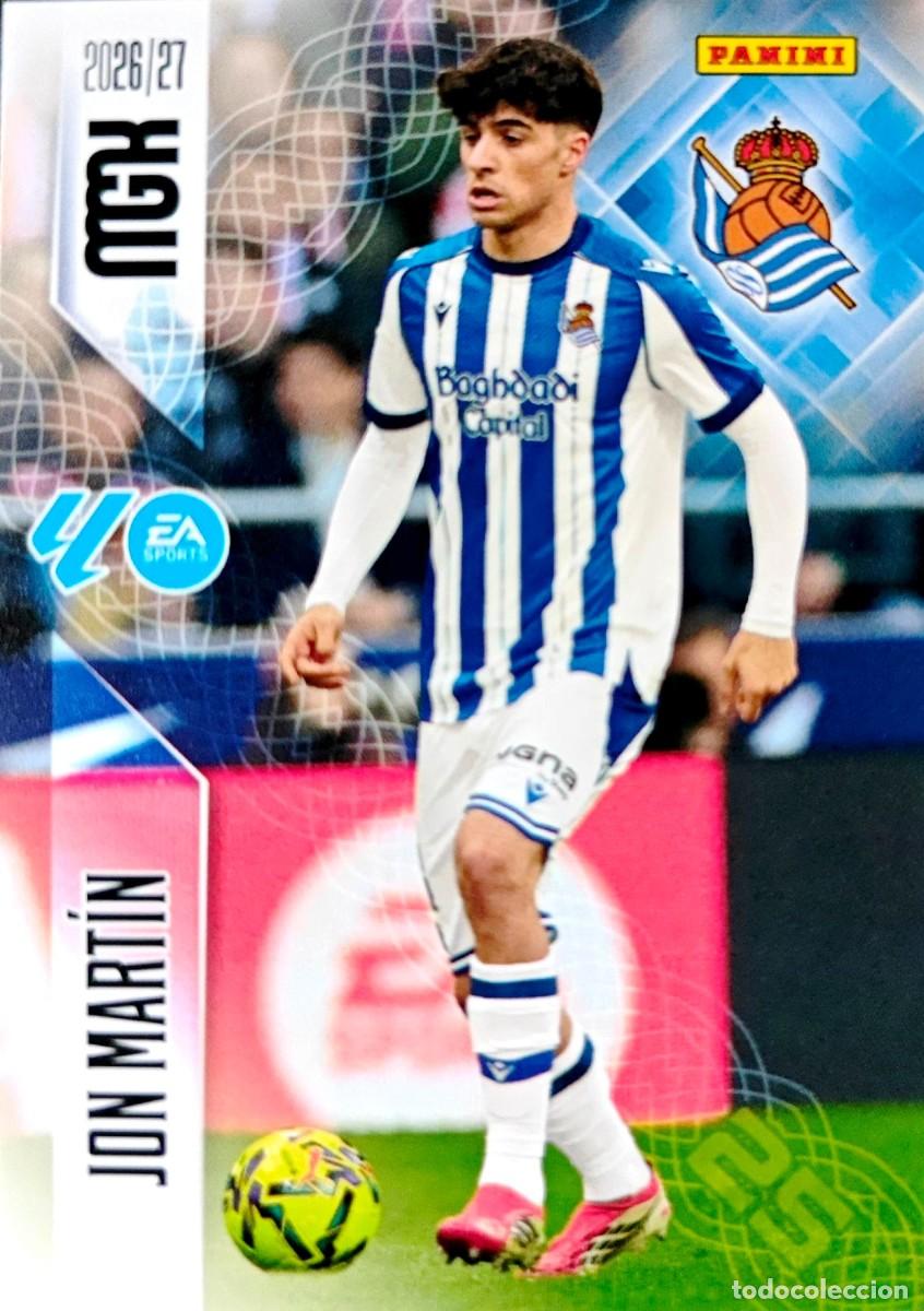 Cromos de f&uacute;tbol: 311 Jon Martin - Real Sociedad - PANINI Megacracks MGK 2026 2027 26 27