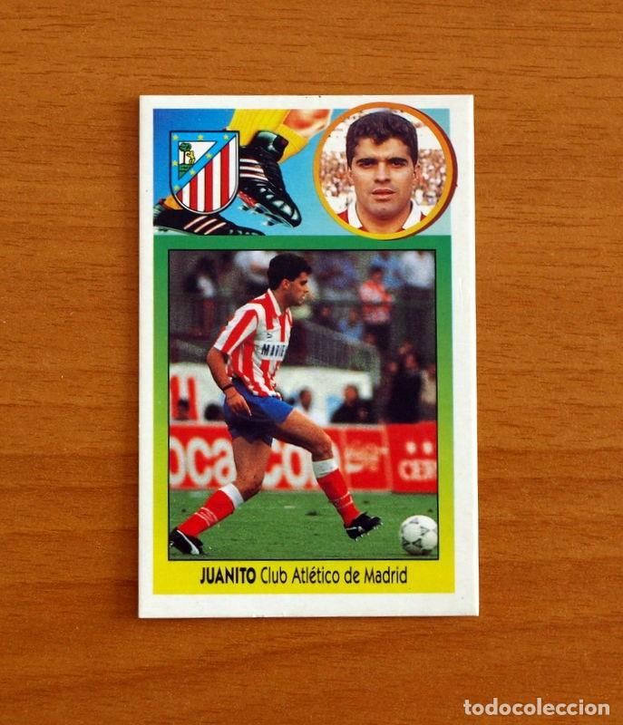 Cromos de f&uacute;tbol: Atl&eacute;tico Madrid - Juanito - Ediciones Este Liga 1993-1994, 93-94 - De cart&oacute;n, nunca pegado