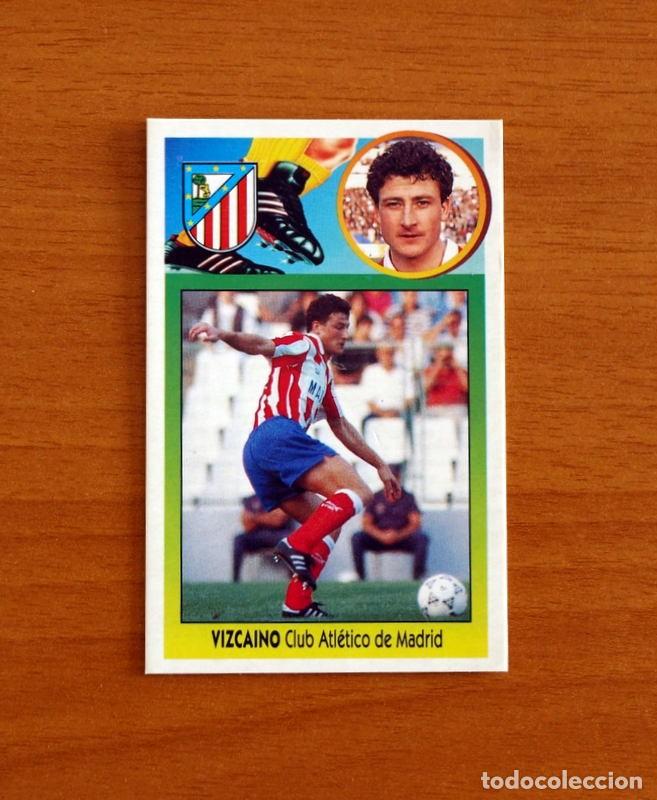 Cromos de f&uacute;tbol: Atletico Madrid - Vizcaino - Ediciones Este Liga 1993-1994, 93-94 - De cart&oacute;n, nunca pegado