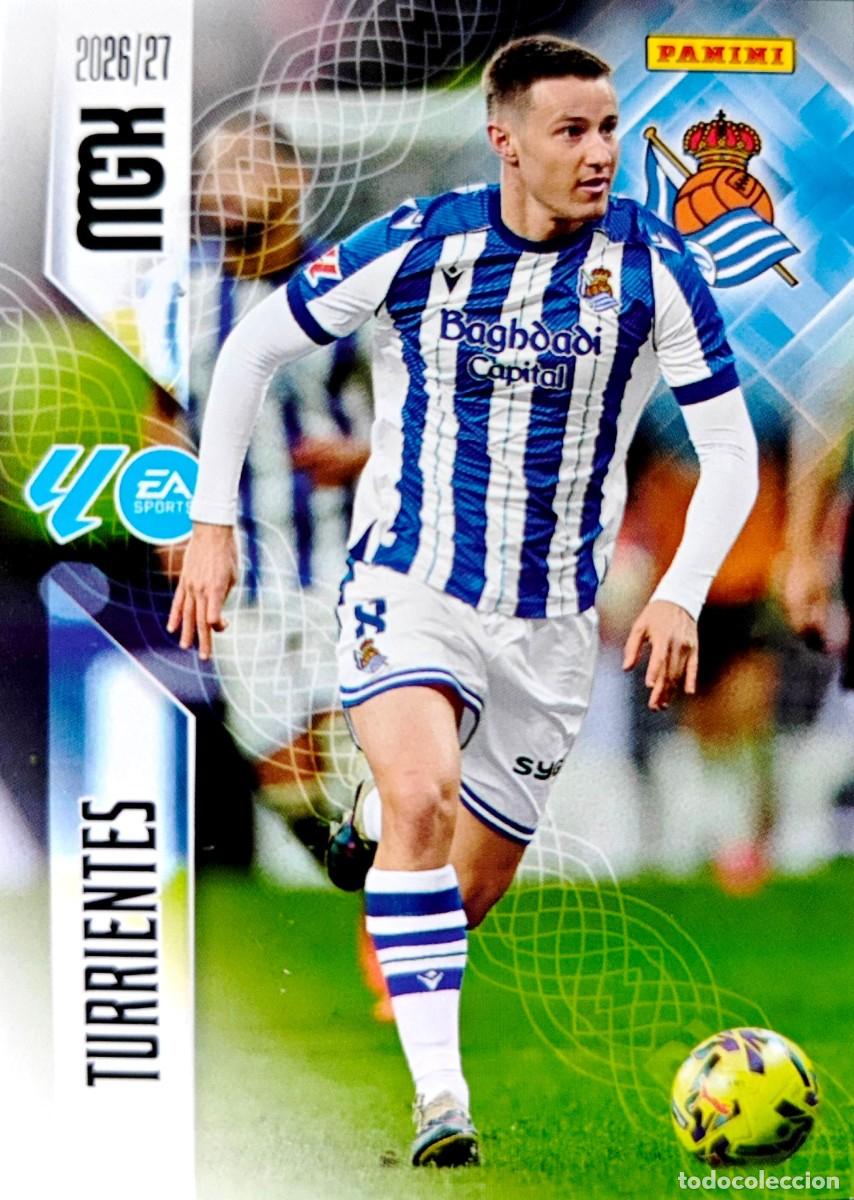 Cromos de f&uacute;tbol: 316 Be&ntilde;at Turrientes - Real Sociedad - PANINI Megacracks MGK 2026 2027 26 27